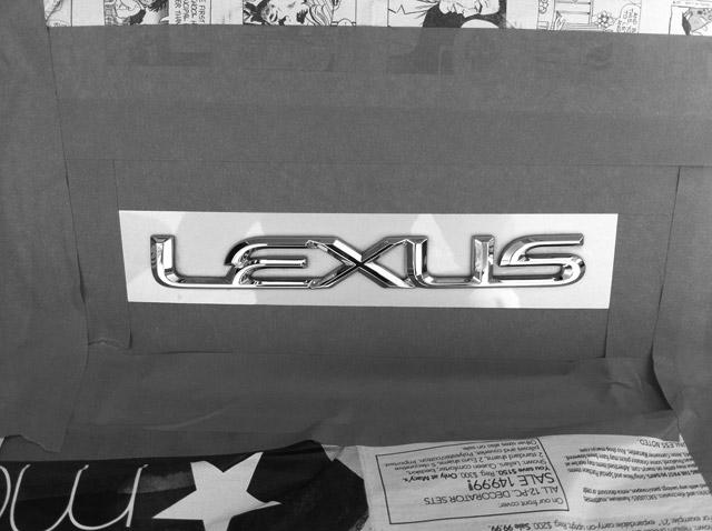 DIY - Matte Black Emblems - Plastidip, no emblem removal required! -  ClubLexus - Lexus Forum Discussion
